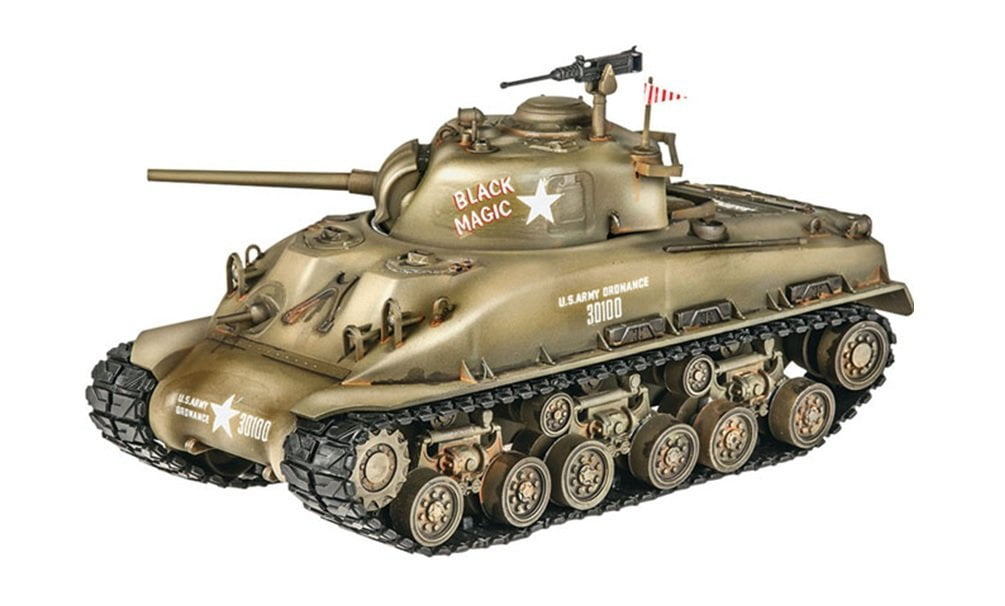 M4 Sherman Tank Model Kit Building By Revell