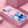 thumbnail image 1 of Disney Stitch-funda de silicona con cordón para teléfono móvil, carcasa para iPhone 15, 14, 13, 12, 11 Pro Max, Mini, X, XR, XS MAX, SE20, 8, 7 Plus, 6, 6S Plus, 1 of 4