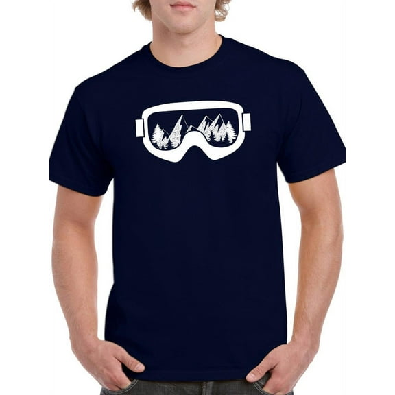 Goggles Men T-Shirt, Male XX-Large