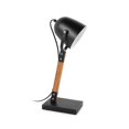 thumbnail image 4 of Nuloom  20'' Stella Metal Wood Shade Black Table lamp, 4 of 4