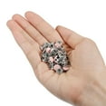 thumbnail image 4 of 100 Sets Leather Rivets 8mm Double Cap Rivets 7mm Height Studs Pink, 4 of 6