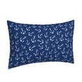 thumbnail image 2 of Balery Nautical Anchors Bedding Queen Pillow Cases - Envelope Closure - Soft Brushed Microfiber Fabric - Shrinkage and Fade Resistant Pillow Cases-14"x20", 2 of 9