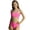 #0264-Hot Pink, variant on 8-13 Years Girls Solid Color Two Piece Swimsuit Set Stylish Modest Bathing Suit Comfortable Swimwear for Summer Beach and Pool Fun
