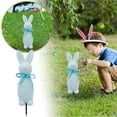 thumbnail image 1 of Binwennn Retractable Banner Stand Bunny Ground Insert Decorations Suitable For Easter Porch Decoration Outdoor/Indoor Easter Bunny Ground Insert Decorative, 1 of 7