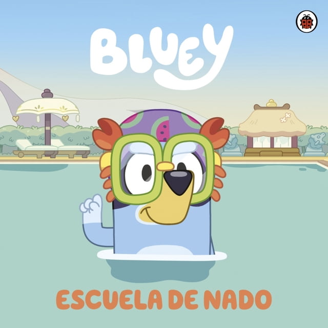 Bluey. escuela de nado