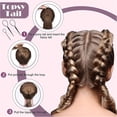 thumbnail image 3 of Conjunto para hacer moños de pelo, Donut de moño de pelo estilo anillo, Shaper de moño de pelo, Accesorios para el cabello, 3 of 5