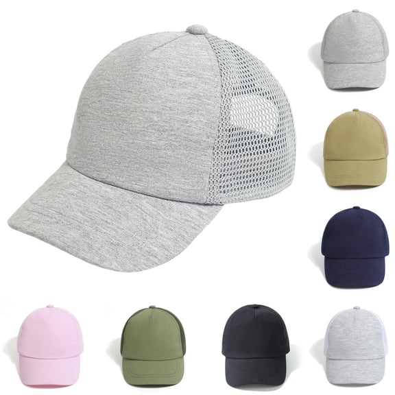 Boy Baseball Hat Comfortable Boys Trucker Hat Breathable Mesh Hats for Boys 0-1 Year
