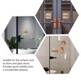 thumbnail image 2 of MasteelfCA 2pcs Pull Push Door Signs Entrance Door Pull Push Signs Indication Signs, 2 of 9