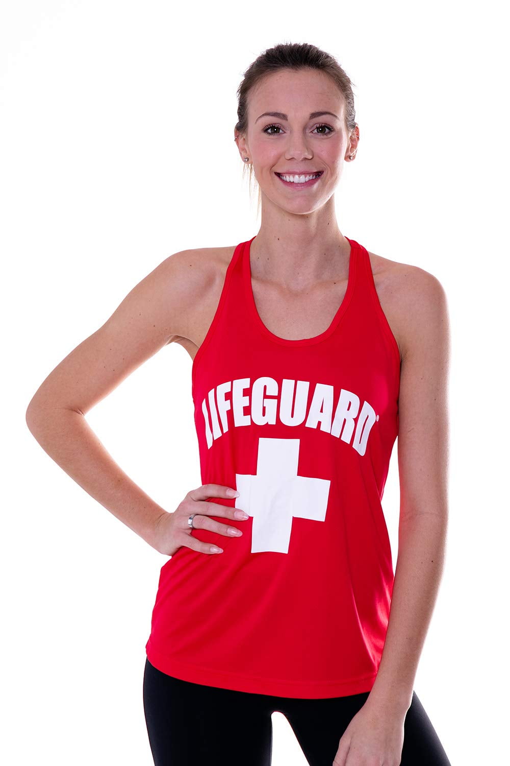 LIFEGUARD Officially Licensed Workout Active Racerback Tank Moisture ...