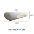 thumbnail image 1 of Paint cashier reception desk FRP modern welcome desk creative arc beauty salon bar reception desk My Lux Decor Round, 1 of 16
