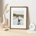 thumbnail image 2 of 12x16 Picture Frame Set of 4 Natural Solid Walnut Photo Frames with 8.5x11 Removable Mat Wall Hanging Large Handcrafted Frame with HD Plexiglass Wall and Tabletop Display Large Poster Frame, 2 of 10