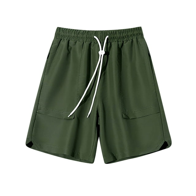 AherBiu Shorts Athlétiques Grande Taille pour Hommes, Séchage Rapide, Performance Tech, Shorts Amples pour Gym et Course