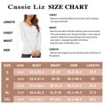thumbnail image 6 of Women Thermal Tops Long Sleeve V Neck Lace Fleece Lined Warm Basic Fitted Tops Base Layer Thermal Underwear Tops, 6 of 6