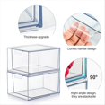 thumbnail image 5 of 2PCS K Cup Organizer Coffee Pod Storage Container Stackable Drawers, 5 of 5