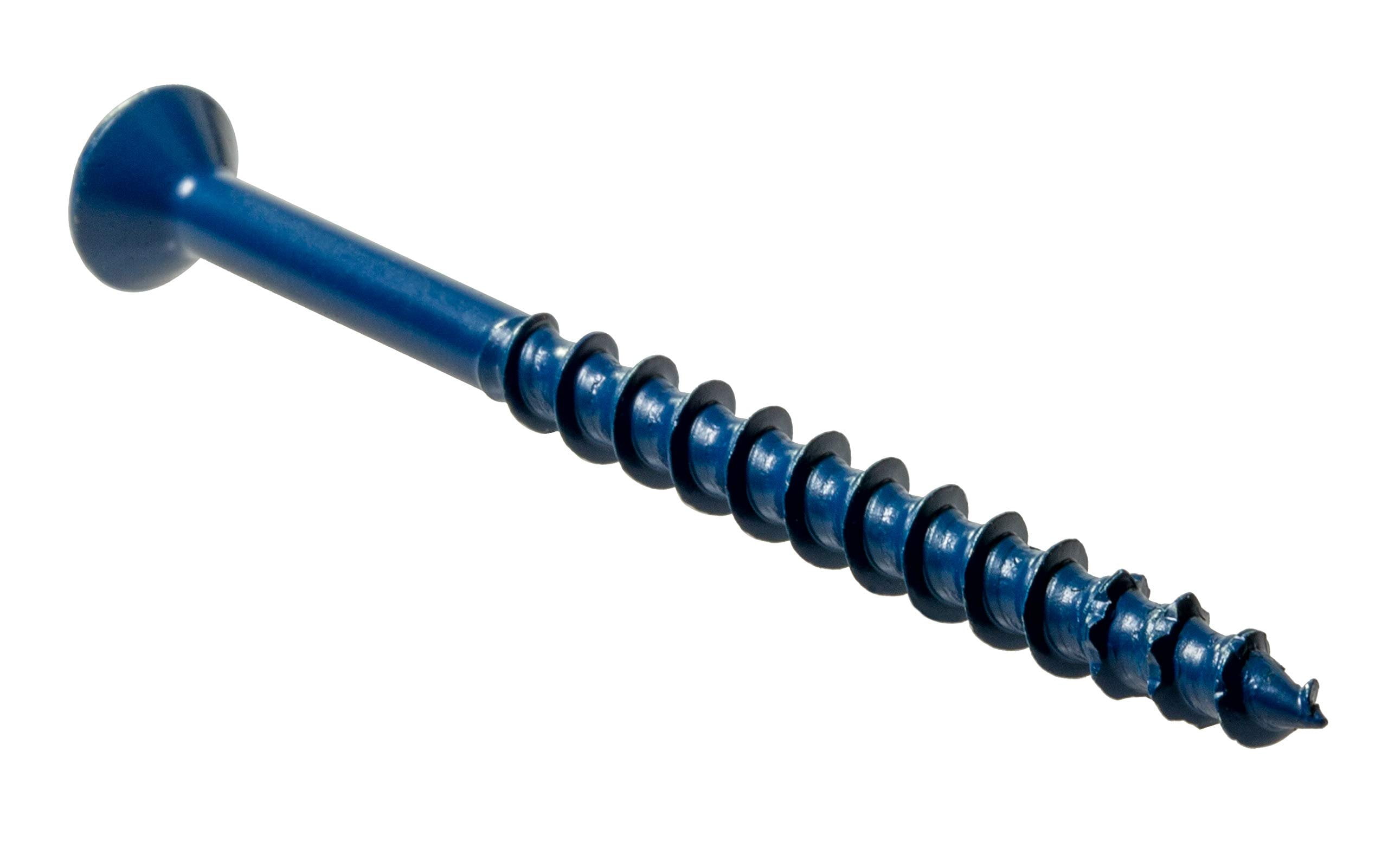 Simpson Strong Tie TNT25214TFC75 1/4 in. x 2-1/4 in. Flat Head Star Drive Titen Turbo Concrete Screws 75-Pack
