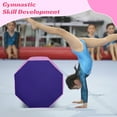 thumbnail image 5 of 24.4" x 25.6" Gymnastics Octagon Mat Octagon Tumbler Tumbling Mats  for Gymnastics Gym Fitness Home,Pink, 5 of 7