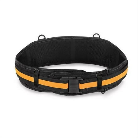 UPC: 0850000152083 | Toughbuilt 13.5 x 5.75 x 4.25 in. Polyester Heavy Duty Padded Belt with Back Support  Black & Orange – One Size