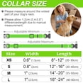 thumbnail image 3 of Miaocao Reflective Dog Collar for Medium Large Small XS XL Extra Small Dogs, Nylon Adjustable Puppy Collar, 3 of 3