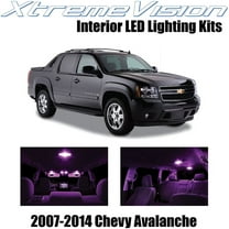 XtremeVision Interior LED for Chevy Avalanche 2007-2014 14 pcs Pink Interior LED Kit   Installation Tool