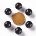 thumbnail image 3 of 500gs Opaque Acrylic Beads Round Black 12x11mm Hole: 1.8mm about 566pcs/500g, 3 of 6