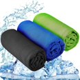 thumbnail image 1 of toallas de refrigeración (40 x 12 pulgadas) para cuello, toalla de hielo de microfibra, toalla fría suave y transpirable para yoga, golf, gimnasio, camping, correr, entrenamiento y más actividades Sailing Electrónica, 1 of 6
