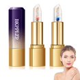thumbnail image 1 of Paquete de 2 barras de labios de gelatina de flores de cristal, barra de labios mágica que cambia de color, brillo de labios que cambia de color con temperatura clara, bálsamo labial de larga duración, 1 of 5