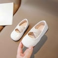 thumbnail image 2 of Wdgfv Girls Kids Mary Jane Elegant Ballet Flats White 22, 2 of 7