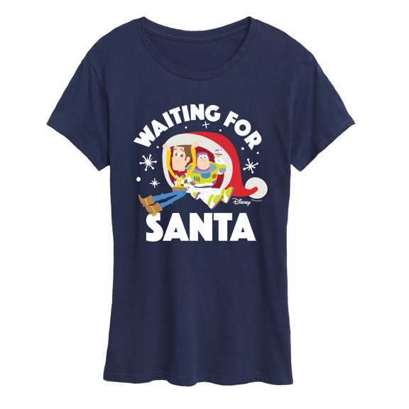 Toy Story - Waiting For Santa - Women's Short Sleeve Graphic T-Shirt