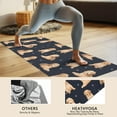 thumbnail image 4 of Goldendoodle Dog Hot Yoga Mat Towel Non Slip for Hot Yoga - Quick-Drying Yoga Mat Cover with 4 Corner Pockets with Travel Bag - Hot Yoga Towel Non Slip Grip Moisture Wicking Sweat 70"x26", 4 of 6