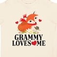 thumbnail image 4 of Inktastic Grammy Loves Me Woodland Fox Girls Toddler T-Shirt, 4 of 5