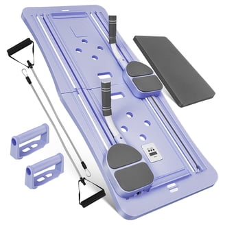 Pilates Board Multifunzionale Pieghevole – 6 In 1 Con Timer, Fasce Elestiche E Supporto Flessioni, Per Casa E Palestra