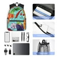 thumbnail image 6 of Lsque Vegetable Classic Casual Backpack - Large Capacity Water-Resistant Backpack for School, Work, Travel, and Outdoor Activities, 6 of 8