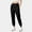 Black, variant on Olyvenn Women Tapered Joggers Pants with Pocket Casual Yoga High Waist Sweatpants Drawstring Ankle Pant Jogger Sweat Trousers Black S