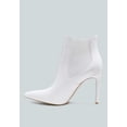 thumbnail image 4 of MOLINA High Heeled Chelsea Boot In White, 4 of 6