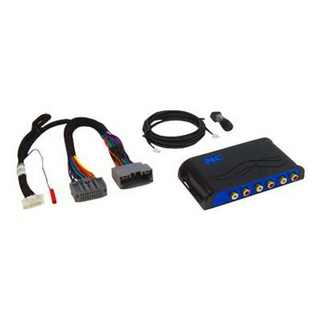 PAC - Amplifier Integration Interface for Select Chrysler, Dodge, Jeep, and RAM Vehicles - Black/Blue