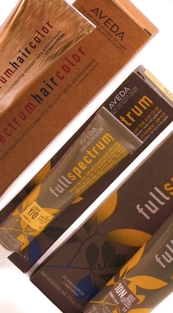 Aveda Full SpeCountrum (Hair Color) DEMI Permanent Pure Tone Color 1oz (Dark Y/O)