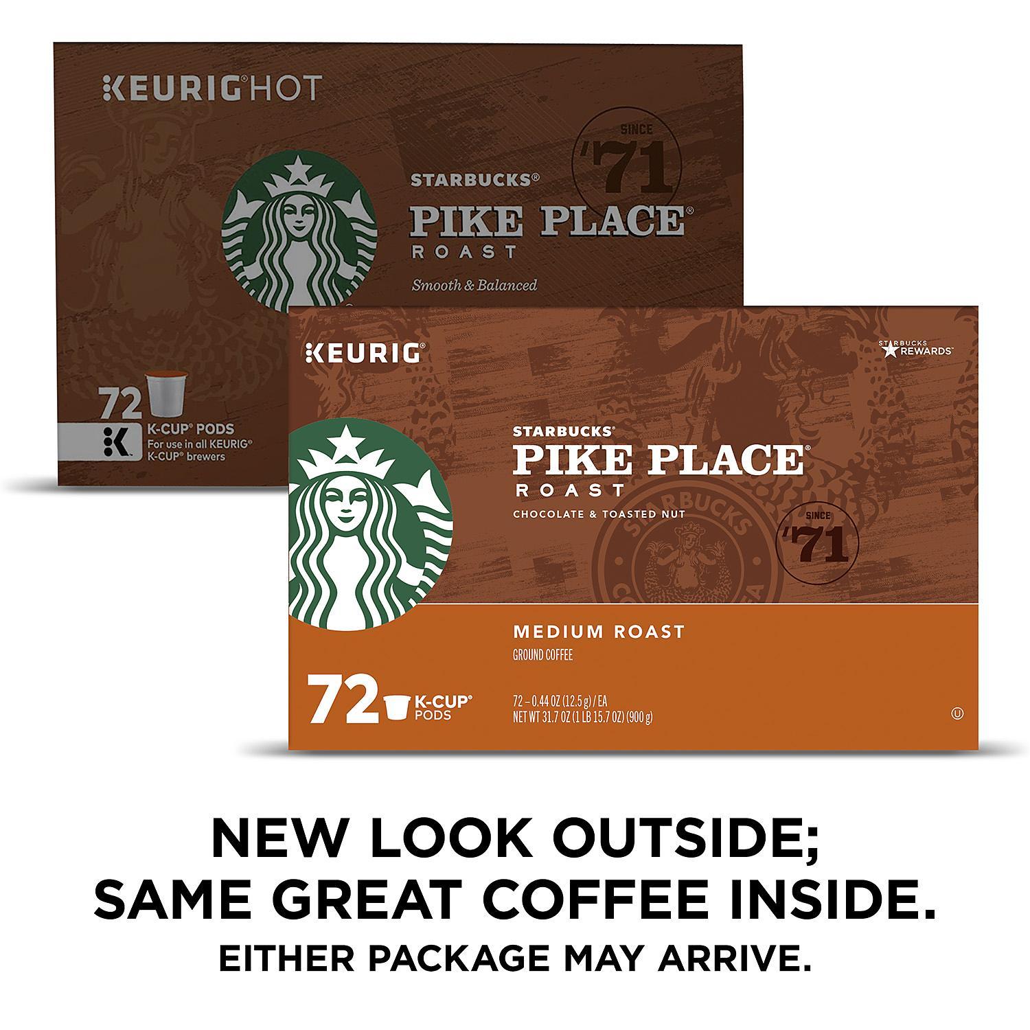 Starbucks Pike Place K-Cups (72 ct 