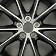 thumbnail image 3 of For Toyota Camry OEM Design Wheel 18" 18x7.5 2015-2017 Machined Charcoal Single Replacement Rim, 3 of 6