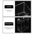 thumbnail image 6 of ifundom Large Capacity Acrylic Organizer for Masks, Jewelry, Cosmetics and Home Storage, 1 Set, 6 of 6