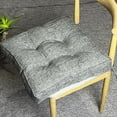 thumbnail image 3 of Billuyoard Almohadilla para glúteos: clave para la máxima comodidad mientras se sienta Cojín de sofá Tamaño adecuado para la mayoría de los Decoración del hogar Gris oscuro 40*40*10cm, 3 of 6