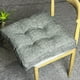 thumbnail image 3 of Billuyoard Almohadilla para glúteos: clave para la máxima comodidad mientras se sienta Cojín de sofá Tamaño adecuado para la mayoría de los Decoración del hogar Gris oscuro 40*40*10cm, 3 of 6