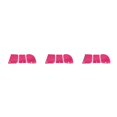 thumbnail image 4 of Rascador para hornear Bearachild 3 piezas Rosa roja reutilizable decoración de pasteles, 4 of 6