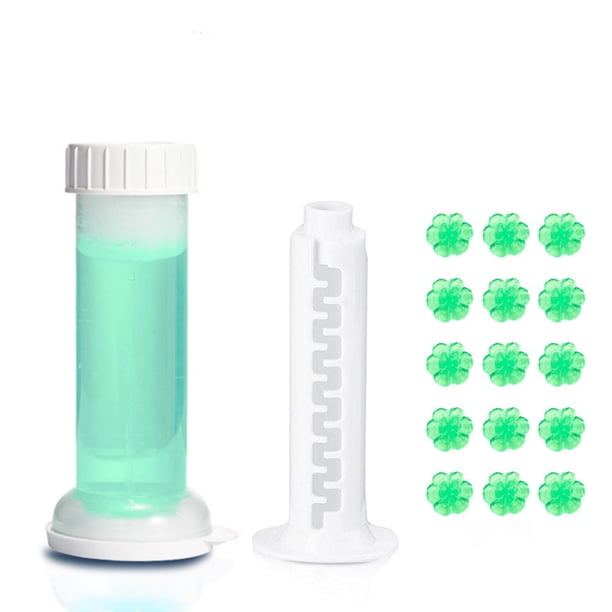 Gel De Tocador De Baño Sello De Gel De Tocador Accesorio De Tocador 60g Gel De Tocador Gel De Tocador De Fragancia De Larga Duración Accesorio De Tocador Para Baño Doméstico ANGGREK Sabor Gardenia Verde