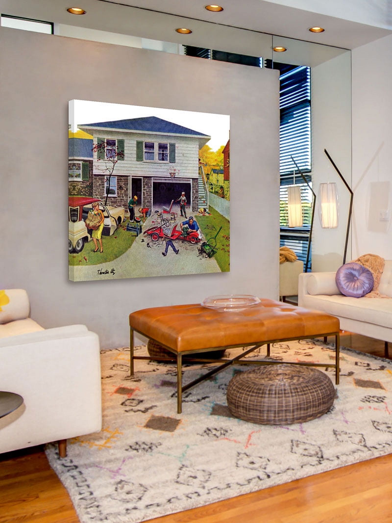 Marmont Hill "Ongoing Repair" Painting Print on Canvas