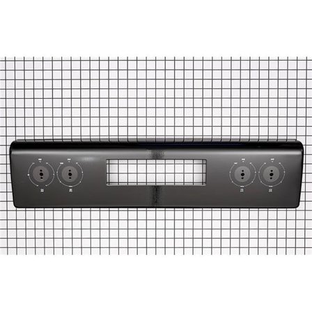 Whirlpool WPLW11242068 Range Control Panel, Black