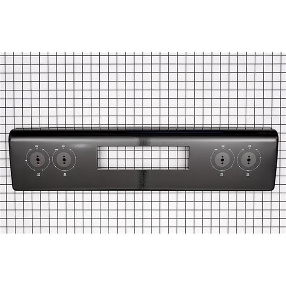 Whirlpool WPLW11242068 Range Control Panel, Black