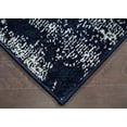 thumbnail image 6 of Garland Rug Ocala Polypropylene Navy/Silver Indoor Area Rug, 7' x 10', 6 of 6