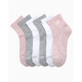 thumbnail image 4 of Calcetines deportivos acolchados Reebok Comfort para mujer, 4 a 10 unidades, color rosa, paquete de, 4 of 7