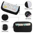 thumbnail image 3 of Cinnamoroll Big Capacity Pencil Case, Large Pencil Pouch Pen Box Bag Pencil Cases Holder Organizer, 3 of 8