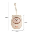 thumbnail image 2 of Djunllk Hand Warmers Rechargeable with LED Light - Cute Mini Portable Electric Hand Warmers, Type-C Charging, Three-Level Temperature, Winter Heated Hand Warmers, 2 of 9